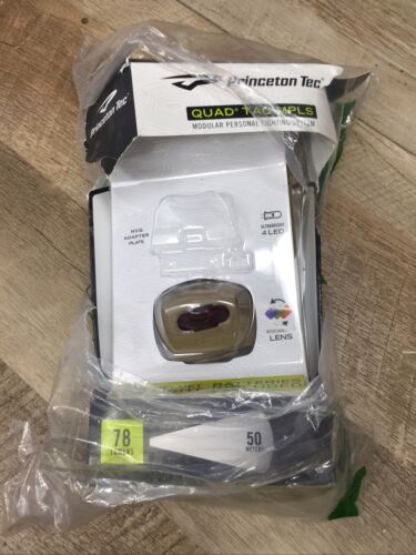 Princeton Tec Quad Tac MPLS Tactical Headlamp 78 Lumen (6922759045303)
